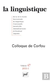 Revue La Linguistique