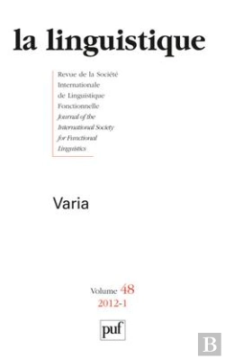 Bertrand.pt - Revue La Linguistique T.1