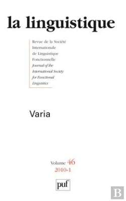 Bertrand.pt - Revue La Linguistique T.46