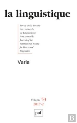 Bertrand.pt - Revue La Linguistique T.53/2