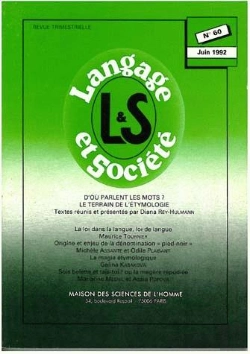 Bertrand.pt - Revue Langage Et Societe