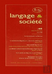 Revue Langage Et Societe