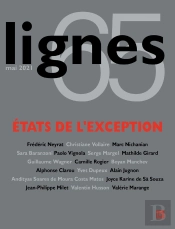 Revue Lignes : Revue Lignes N°65 : Etats De L'Exception