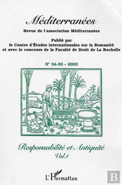 Bertrand.pt - Revue Méditerranées Tome 34.35 : Responsabilité Et Antiquité