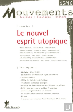 Bertrand.pt - Revue Mouvements Numero 45/46 Le Nouvel Esprit Utopique
