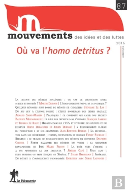 Bertrand.pt - Revue Mouvements Numero 87 Ou Va L'Homo Detritus ?