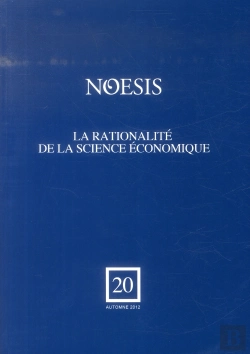 Bertrand.pt - Revue Noesis Tome 20 : La Rationalité De La Science Économique