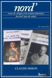 Revue Nord' Tome 68 : Claude Simon ; Décembre 2016