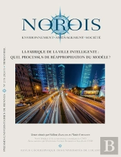 Revue Norois : La Fabrique De La Ville Intelligente : Quel Processus De Réappropriation Du Modèle