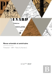 Revue Orientale Et Américaine