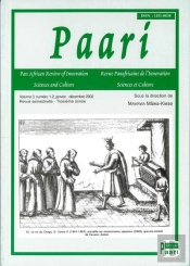 Revue Pan-Africaine De L'Innovation, Vol.3, N 1-2