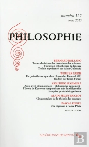 Revue Philosophie Minuit T.125