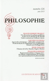 Revue Philosophie Minuit T.126