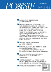 Revue Po&Sie : Po&Sie N° 183-184 (2023-1/2)