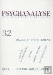 Revue Psychanalyse T.32