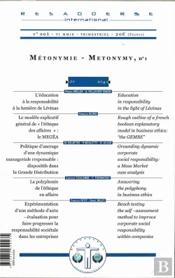 Bertrand.pt - Revue Resaddersse T.1 ; Métonymie / Metonymy