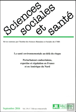 Bertrand.pt - Revue Sciences Sociales Et Sante Vol 34 - N 3/2016