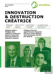 Revue Sociétal ; Innovation & Destruction Créatrice