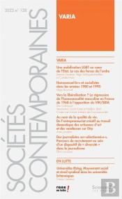 Revue Sociétés Contemporaines
