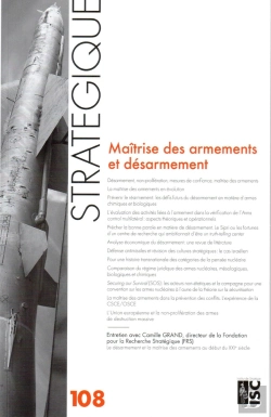 Bertrand.pt - Revue Strategique N  108 - Maitrise Des Armements Et Desarmement