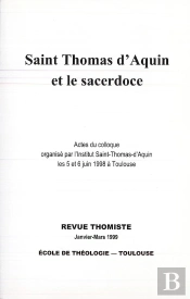 Revue Thomiste - N 1/1999