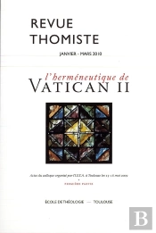 Revue Thomiste - N 1/2010