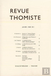 Revue Thomiste - N 1/2011