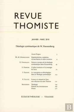 Bertrand.pt - Revue Thomiste - N 1/2018