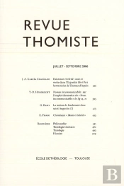Revue Thomiste - N 1 Et 2/2006 - Numero Double
