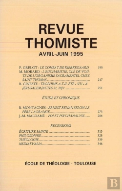 Bertrand.pt - Revue Thomiste - N 2/1995