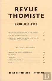 Revue Thomiste - N 2/1999