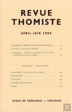 Bertrand.pt - Revue Thomiste - N 2/1999