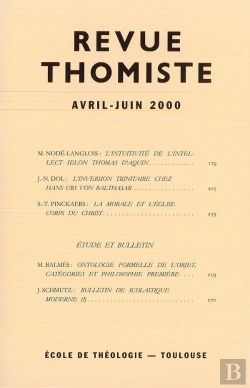 Bertrand.pt - Revue Thomiste - N 2/2000