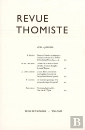 Revue Thomiste - N 2/2005