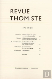 Revue Thomiste - N 2/2011
