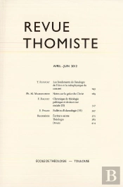 Revue Thomiste - N 2/2012
