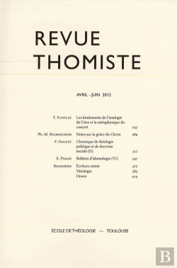 Bertrand.pt - Revue Thomiste - N 2/2012