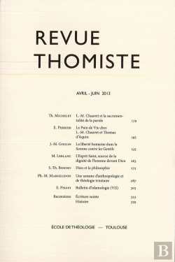Bertrand.pt - Revue Thomiste - N 2/2013