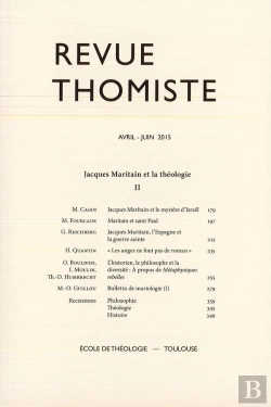 Bertrand.pt - Revue Thomiste - N 2/2015
