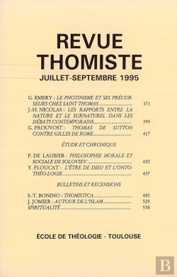Bertrand.pt - Revue Thomiste - N 3/1995