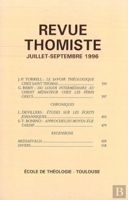 Bertrand.pt - Revue Thomiste - N 3/1996