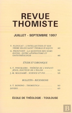 Bertrand.pt - Revue Thomiste - N 3/1997