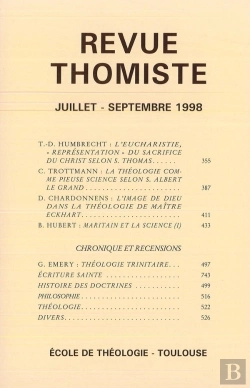 Bertrand.pt - Revue Thomiste - N 3/1998