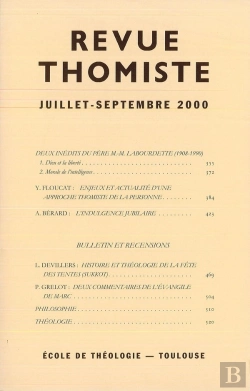 Bertrand.pt - Revue Thomiste - N 3/2000