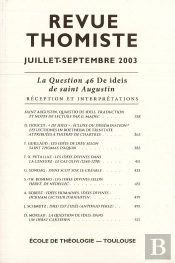Revue Thomiste - N 3/2003