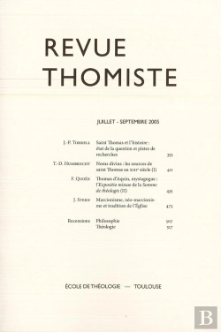 Bertrand.pt - Revue Thomiste - N 3/2005