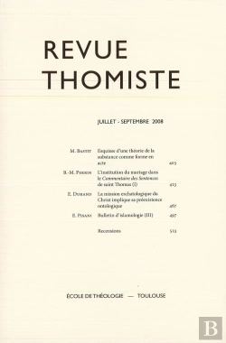 Bertrand.pt - Revue Thomiste - N 3/2008