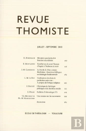 Revue Thomiste - N 3/2010