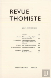 Revue Thomiste - N 3/2011