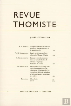 Bertrand.pt - Revue Thomiste - N 3/2014